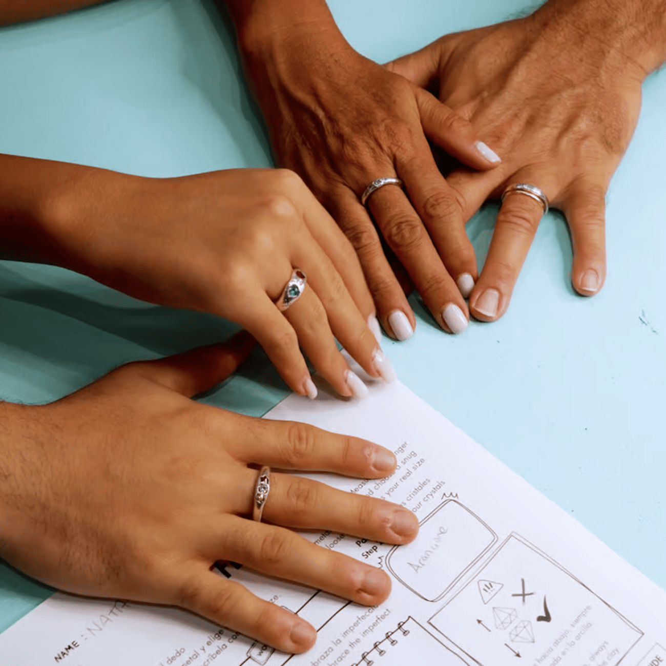 Haz tu propio anillo de metalclay