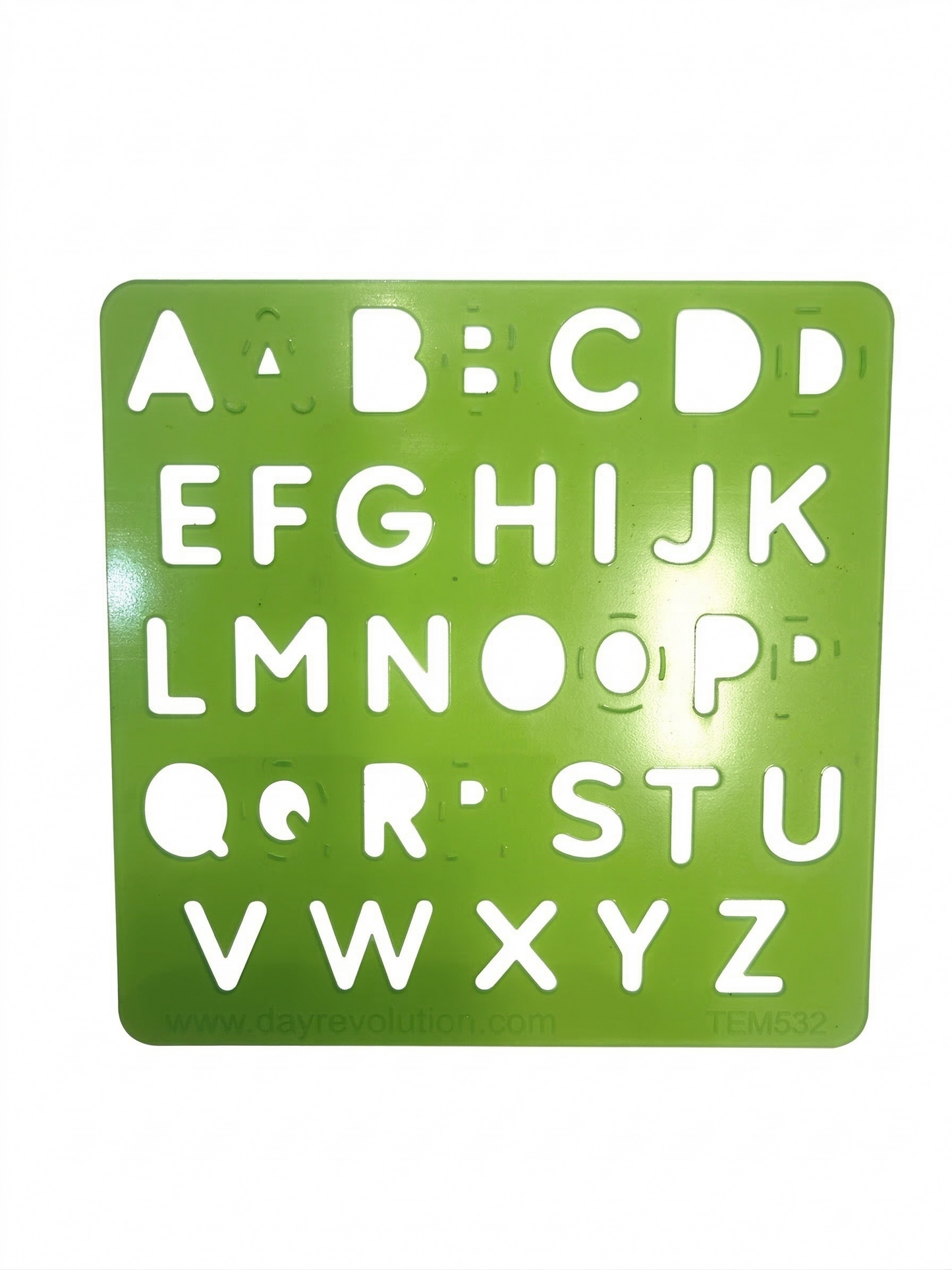 Alphabet Template — Plantilla de Letras