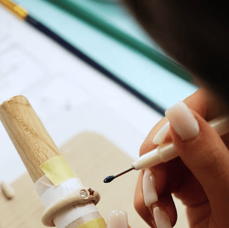 Haz tu propio anillo de metalclay