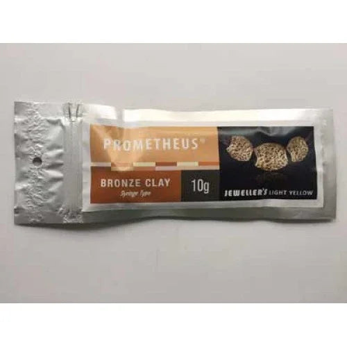 Prometheus® Jewellers amarillo claro arcilla de bronce tipo de jeringa - 10 gramos (con 3 puntas)