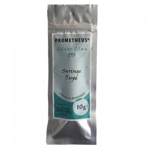 Prometheus® jeringa con pasta de arcilla de plata 950 - 10 gramos
