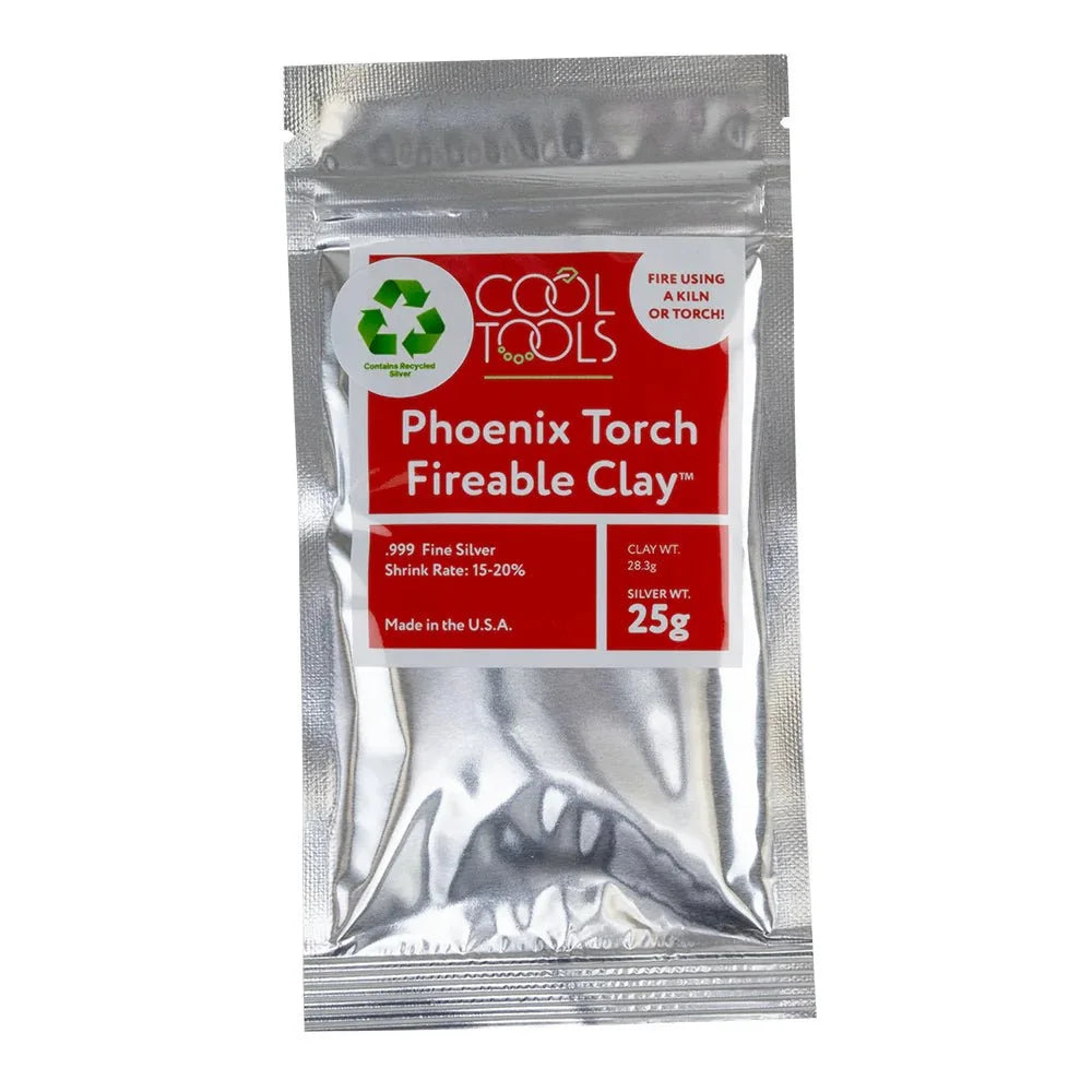 Phoenix Torch Fireable Clay™ arcilla de plata para sinterizar con soplete