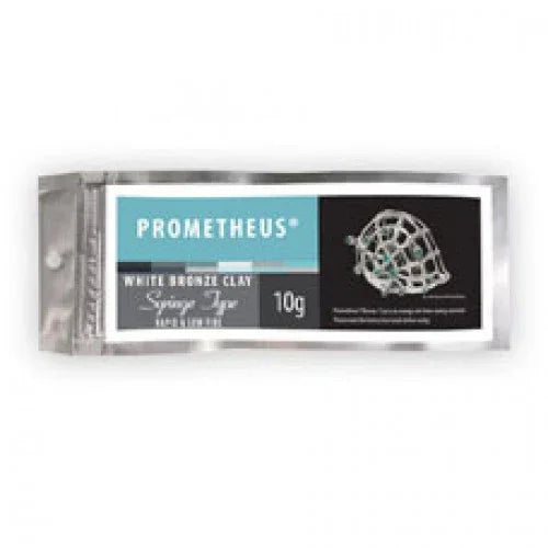 Prometheus® jeringa con pasta de arcilla de bronce blanco - 10 gramos (con 3 puntas)